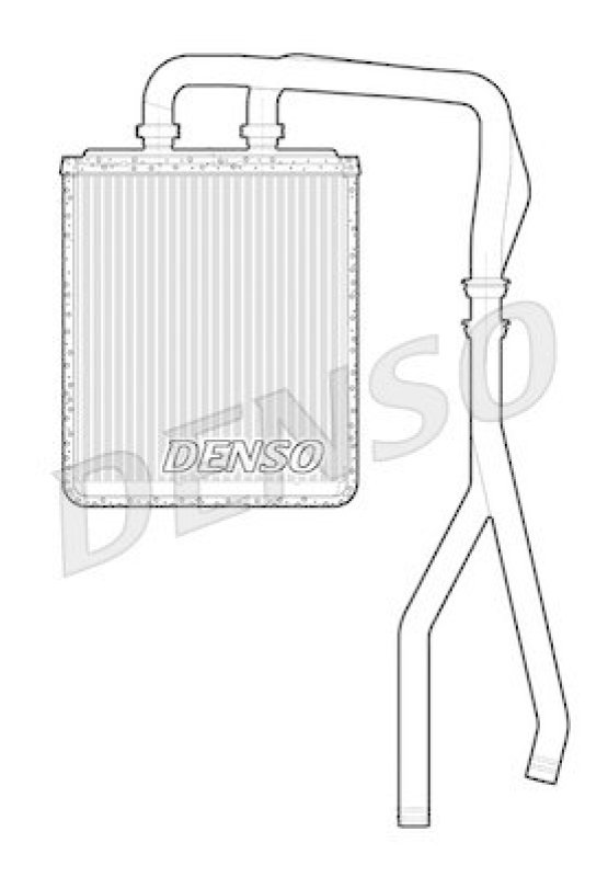 DENSO DRR12010 Wärmetauscher IVECO Daily S 2000 Rest-F1C (06-)