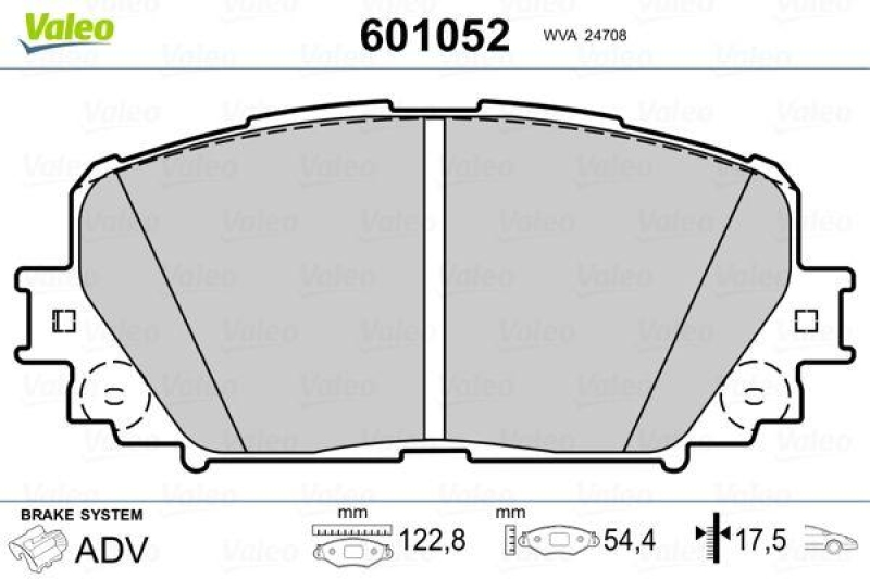 VALEO 601052 SBB-Satz PREMIUM