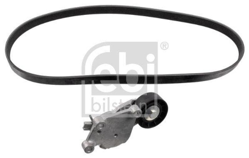 FEBI BILSTEIN 176080 Keilrippenriemensatz mit Riemenspanner für MAZDA