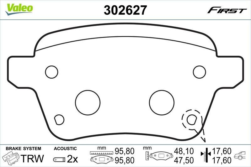 VALEO 302627 SBB-Satz First