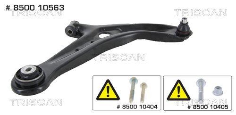 TRISCAN 8500 10563 Querlenker für Ford Fiesta Vi, Mazda 2