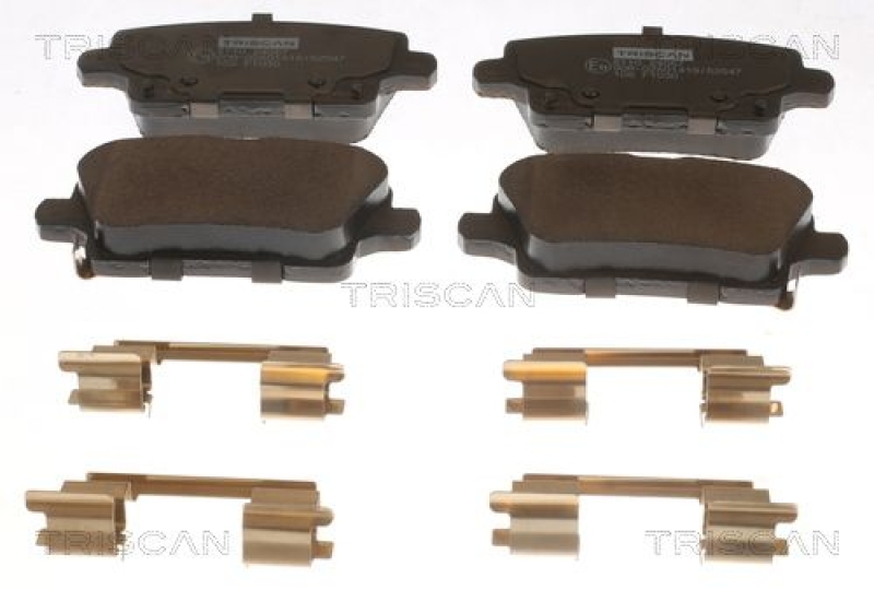 TRISCAN 8110 24057 Bremsbelag Hinten für Opel