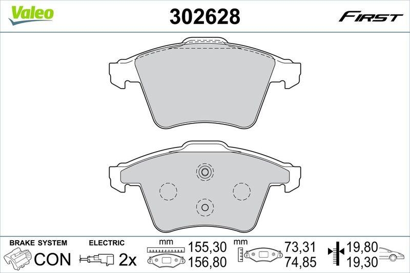 VALEO 302628 SBB-Satz First