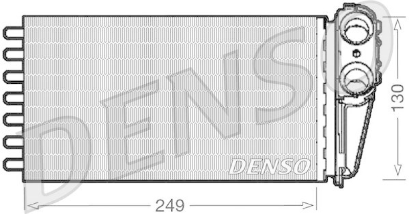 DENSO DRR21001 Wärmetauscher PEUGEOT 307