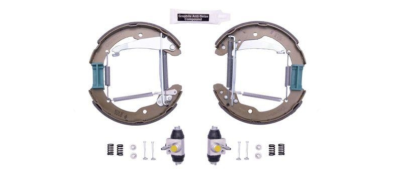 HELLA 8DB 355 005-251 Bremsbackensatz für SKODA