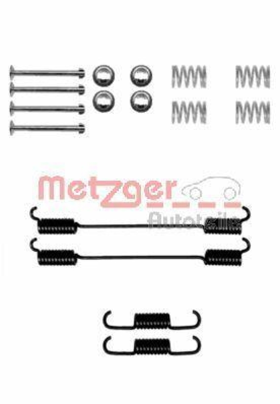 METZGER 105-0796 Zubehörsatz, Bremsbacken für FIAT