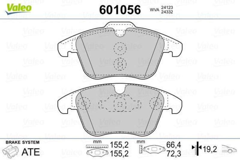 VALEO 601056 SBB-Satz PREMIUM