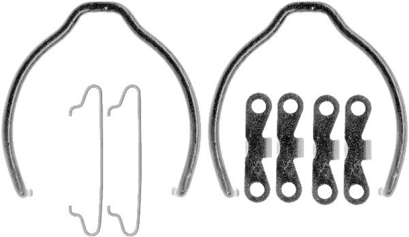 HELLA 8DZ 355 201-761 Zubehörsatz Bremsbacken F