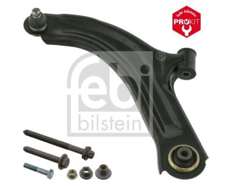 FEBI BILSTEIN 40655 Querlenker mit Anbaumaterial, Lager und Gelenk für Renault