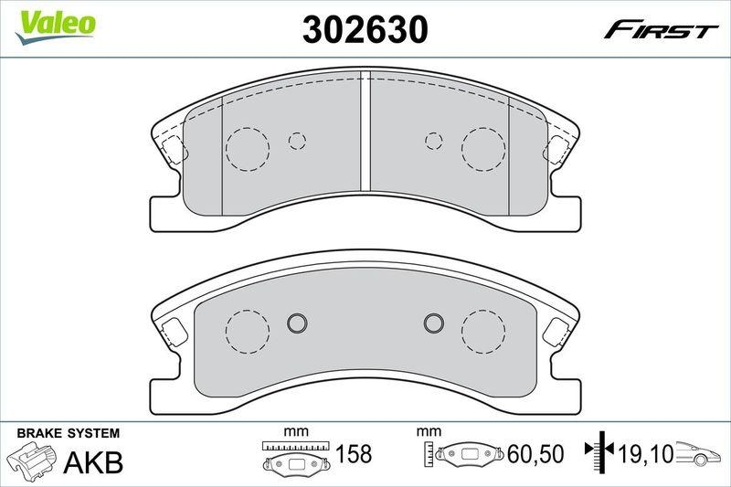 VALEO 302630 SBB-Satz First