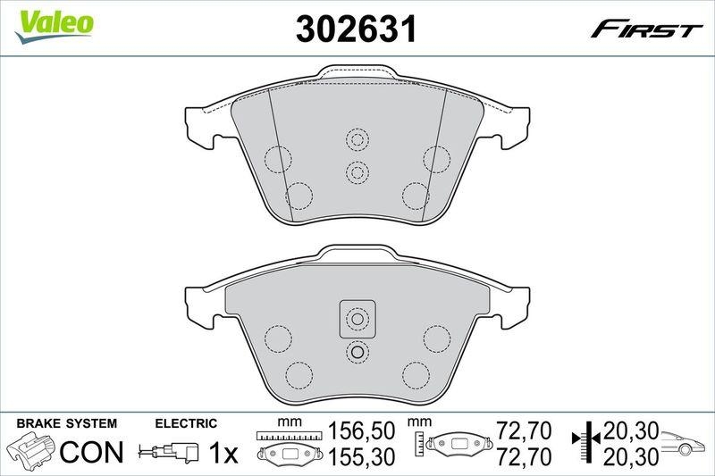 VALEO 302631 SBB-Satz First