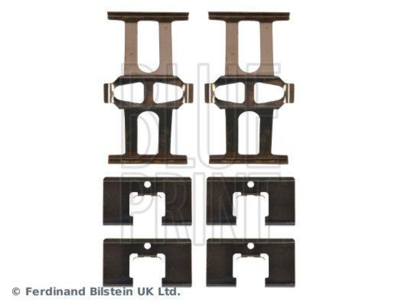 BLUE PRINT ADBP480011 Zubehörsatz für Bremsbelagsatz