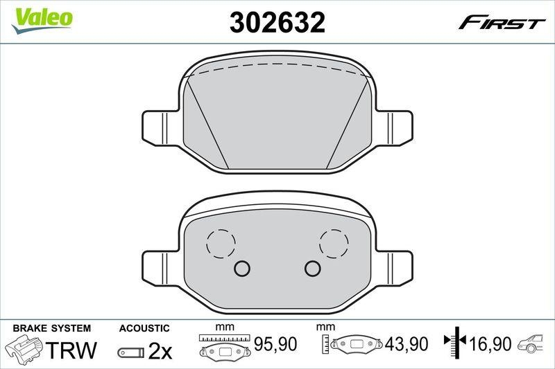VALEO 302632 SBB-Satz First