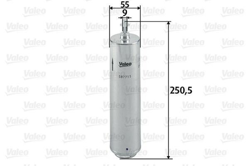 VALEO 587711 Kraftstofffilter, Diesel