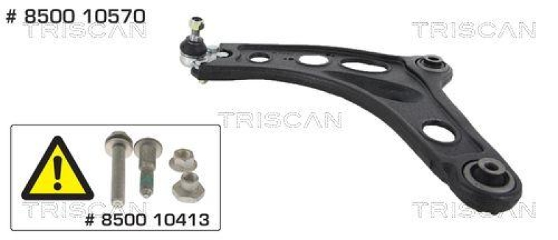 TRISCAN 8500 10570 Querlenker für Nissan, Opel, Renault