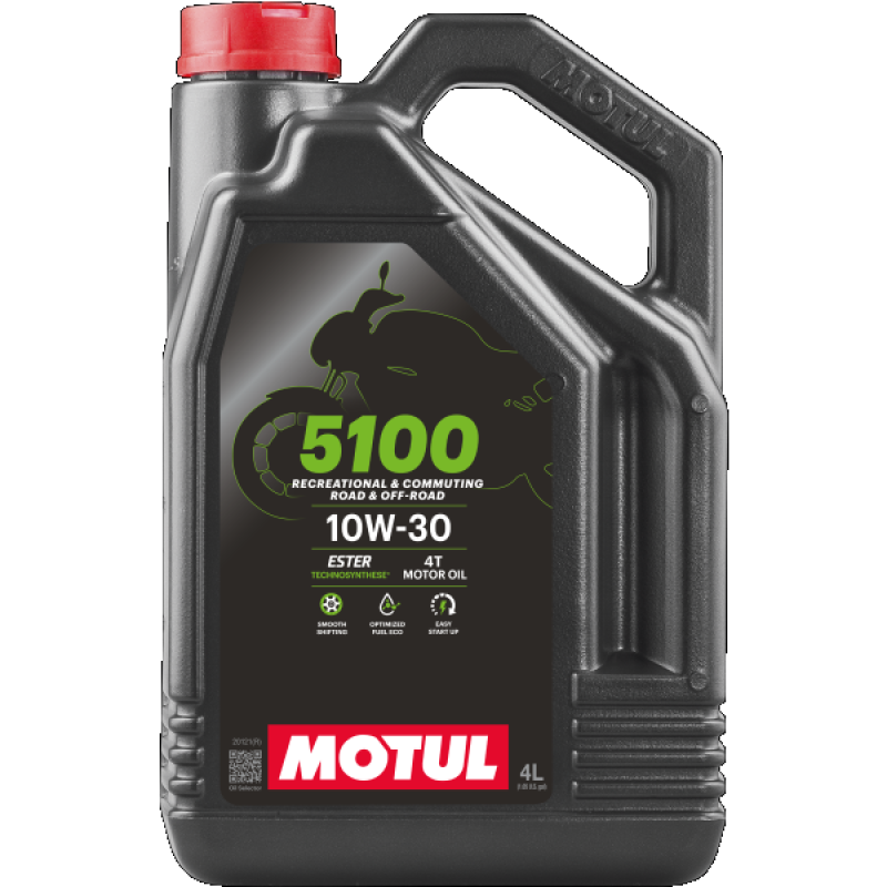 MOTUL 104063 Motoröl 5100 4T 10W-30 Kanister 4L