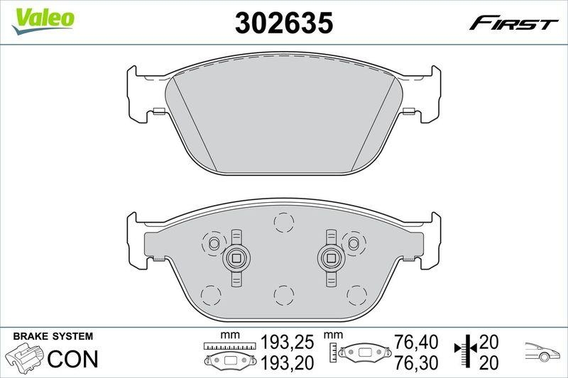 VALEO 302635 SBB-Satz First