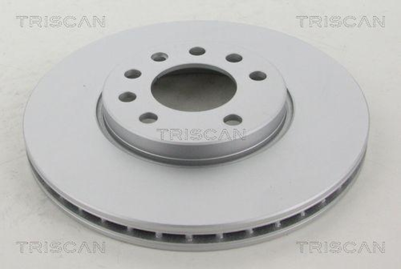 TRISCAN 8120 24143c Bremsscheibe Vorne, Coated für Fiat, Opel, Saab