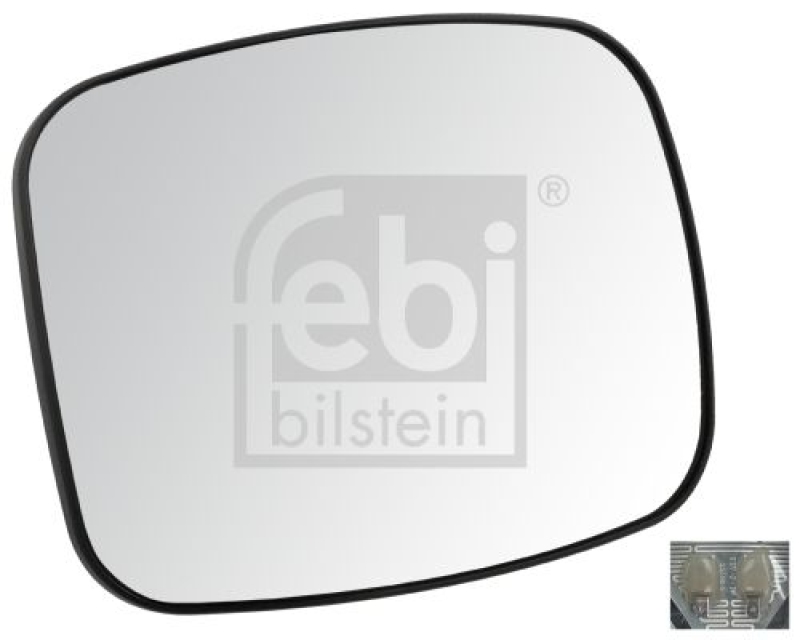 FEBI BILSTEIN 105759 Spiegelglas für Weitwinkelspiegel für M A N