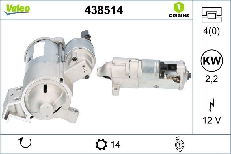 VALEO 438514 Starter Neu - ORIGINS