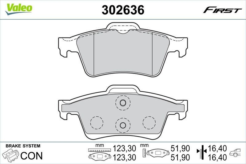 VALEO 302636 SBB-Satz First