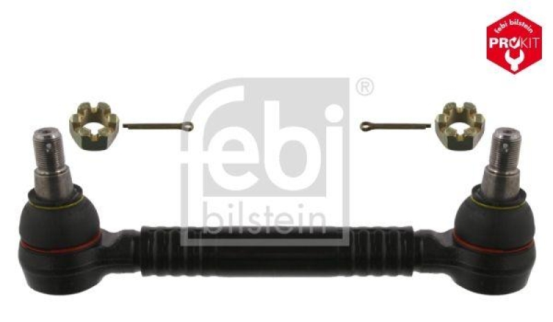 FEBI BILSTEIN 37758 Spurstange mit Kronenmuttern und Splinten für Volvo