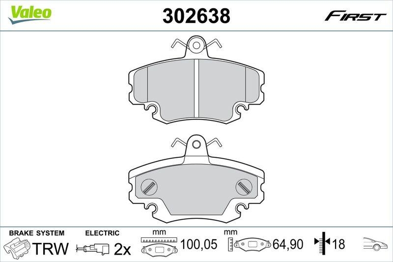 VALEO 302638 SBB-Satz - FIRST