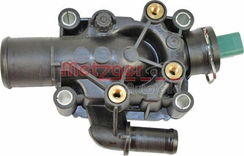 METZGER 4006045 Thermostat Kühlmittel, Mit Gehäuse für CITROEN/PEUGEOT/ÖFFNUNGSTEMP. [°C]91