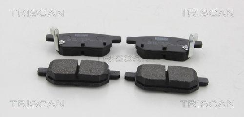 TRISCAN 8110 13078 Bremsbelag Hinten für Toyota Auris, Yaris