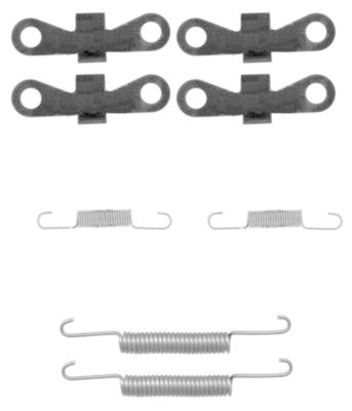 HELLA 8DZ 355 201-941 Zubehörsatz Bremsbacken F