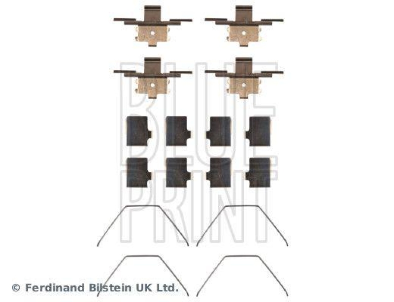 BLUE PRINT ADBP480021 Zubehörsatz für Bremsbelagsatz