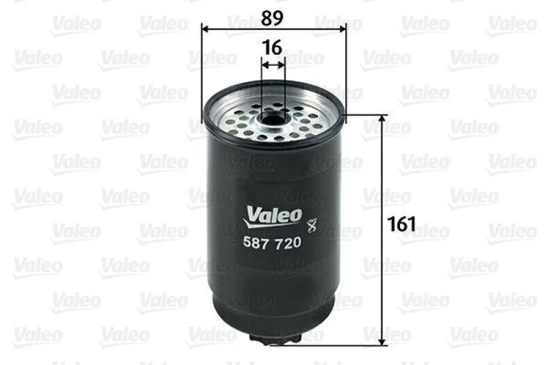 VALEO 587720 Kraftstofffilter, Diesel