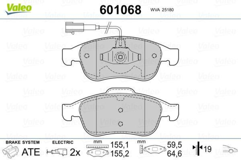 VALEO 601068 SBB-Satz PREMIUM