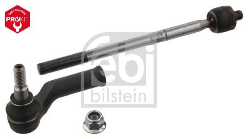 FEBI BILSTEIN 37761 Spurstange mit Endstück und Sicherungsmutter für Ford