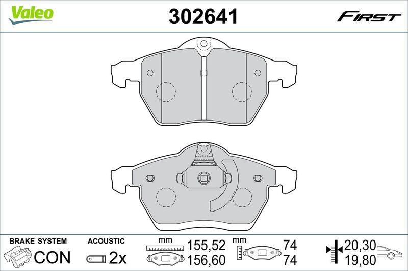 VALEO 302641 SBB-Satz - FIRST