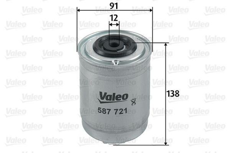 VALEO 587721 Kraftstofffilter, Diesel