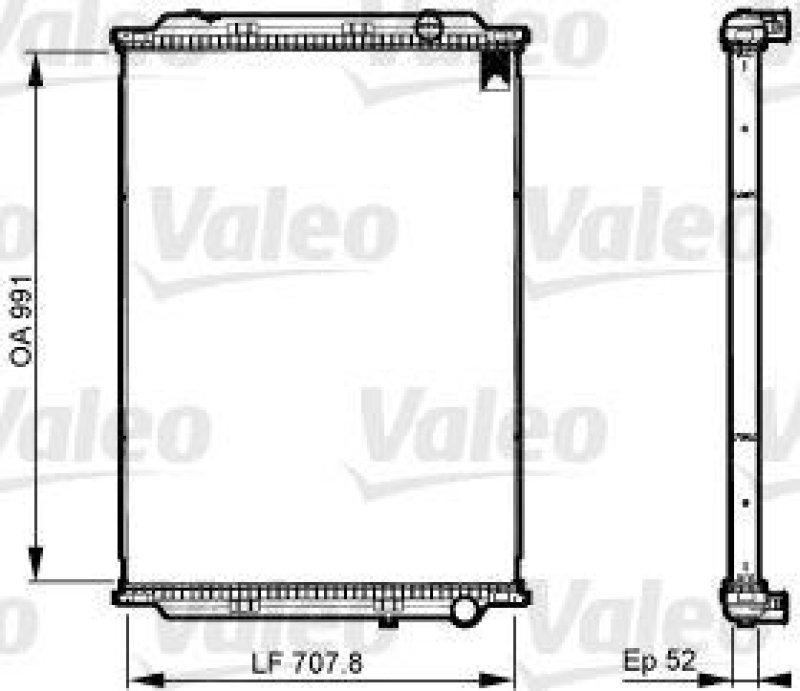 VALEO 733523 Motorkühler RENAULT TRUCKS PREMIUM