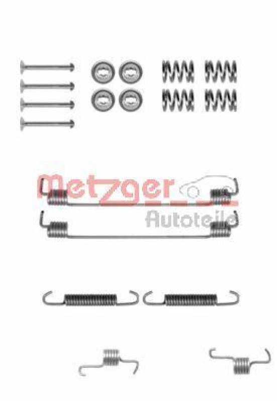 METZGER 105-0819 Zubeh&ouml;rsatz, Bremsbacken f&uuml;r RENAULT