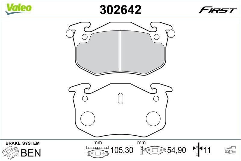 VALEO 302642 SBB-Satz - FIRST