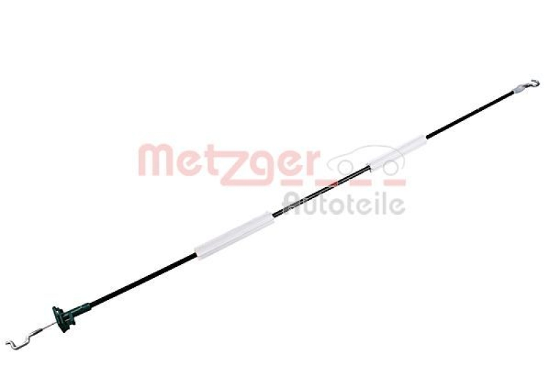 METZGER 3160011 Seilzug, Türentriegelung für OPEL vorne links/rechts