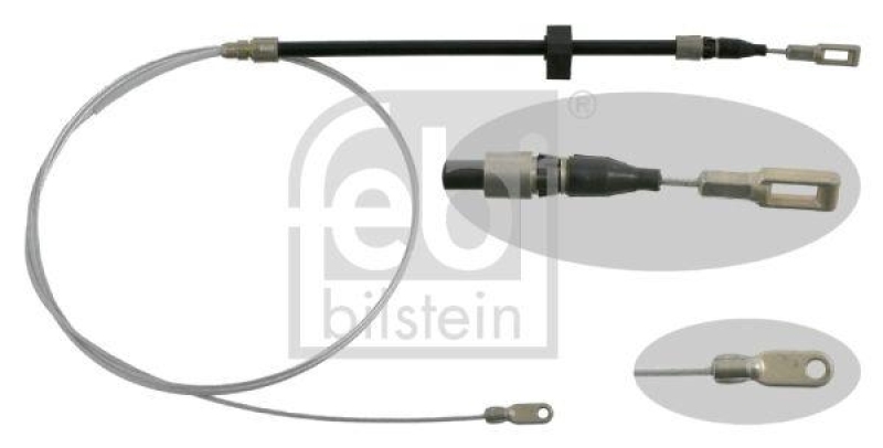 FEBI BILSTEIN 27974 Handbremsseil für Mercedes-Benz