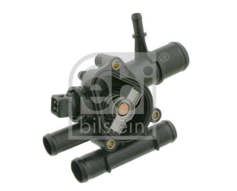 FEBI BILSTEIN 24157 Thermostat mit Gehäuse und Dichtung für Renault