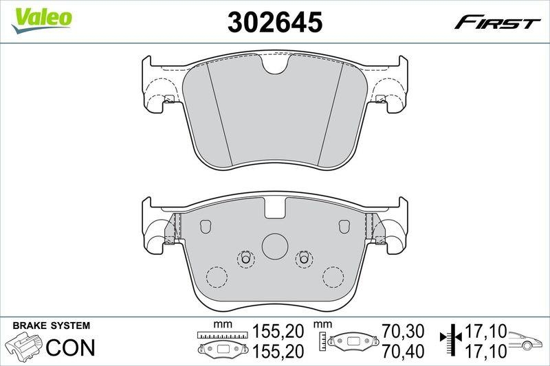 VALEO 302645 SBB-Satz - FIRST