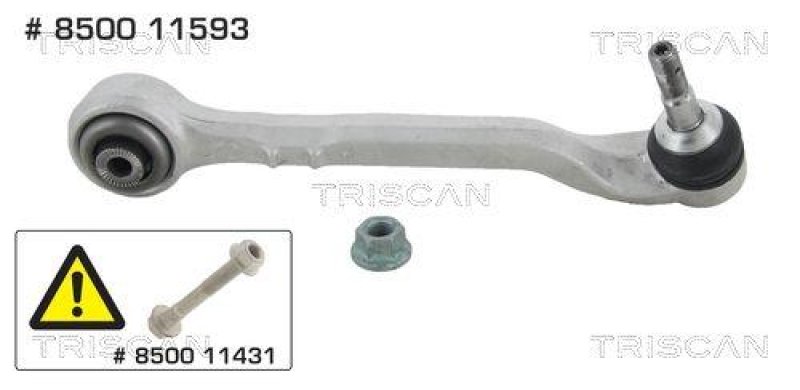 TRISCAN 8500 11593 Querlenker für Bmw 1 Serie, 3 Serie, 4 Se