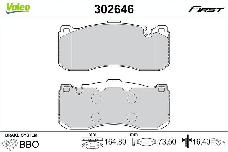 VALEO 302646 SBB-Satz - FIRST