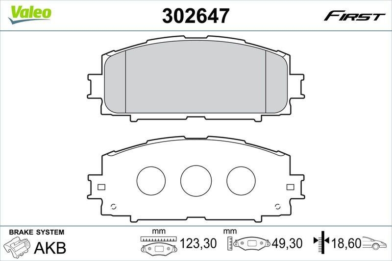 VALEO 302647 SBB-Satz - FIRST