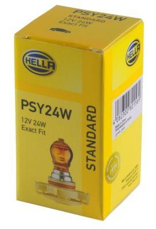 HELLA 8GA 223 569-031 Glühleuchte 12V PSY24W WPG20/4