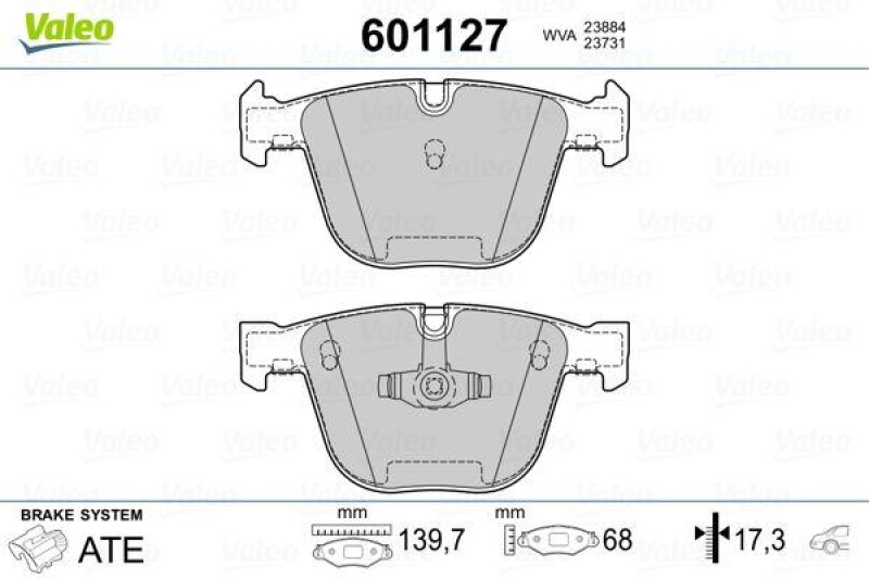 VALEO 601127 SBB-Satz PREMIUM