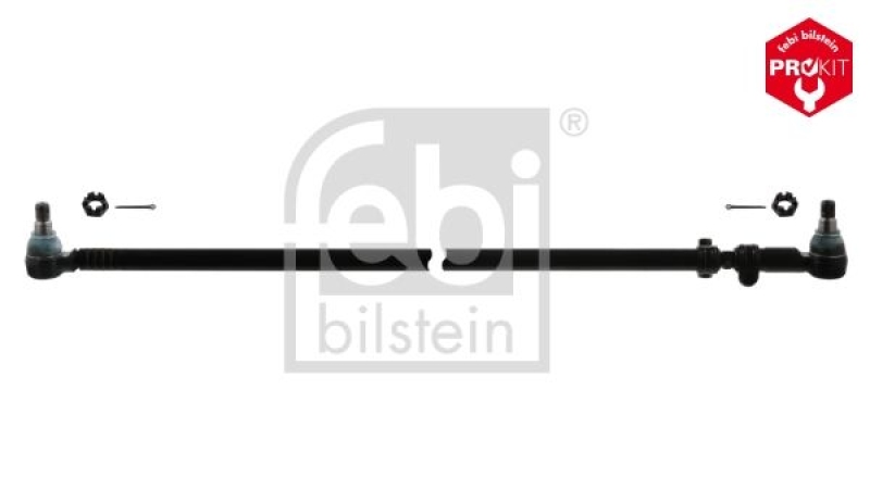 FEBI BILSTEIN 40692 Lenkstange mit Kronenmuttern und Splinten f&uuml;r DAF