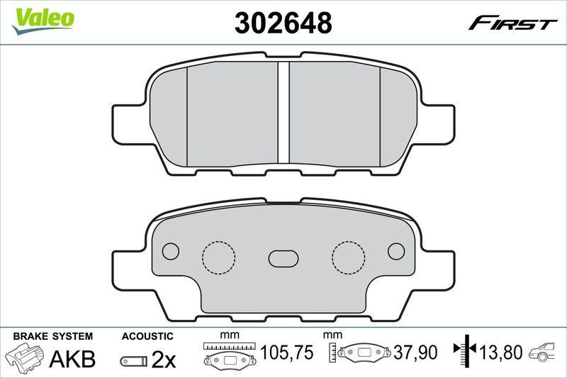 VALEO 302648 SBB-Satz - FIRST